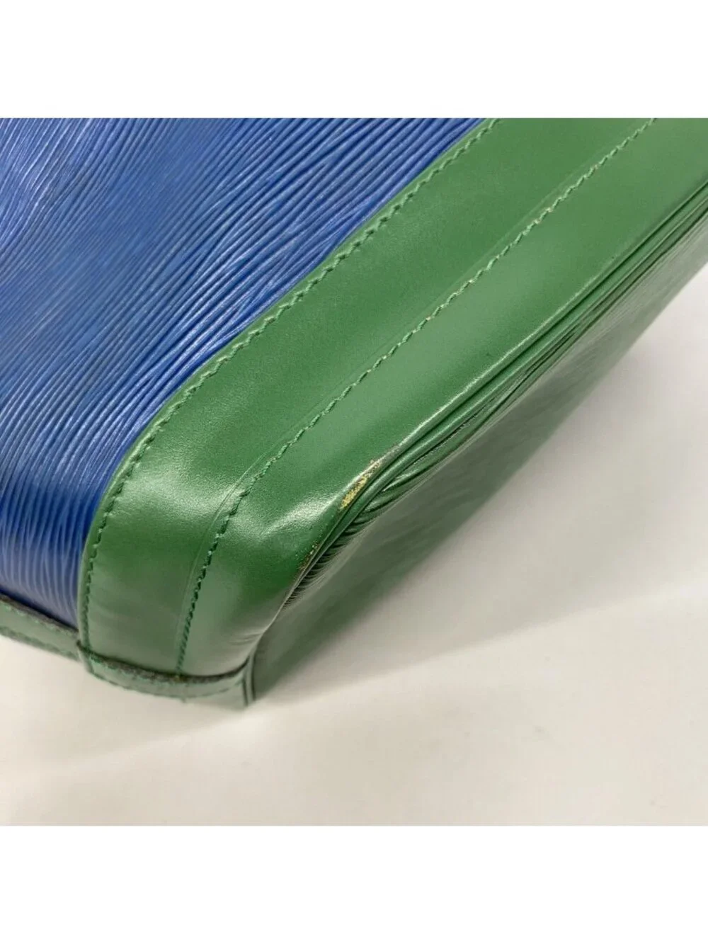 Louis Vuitton Shoulder Bag Epi Bicolor Noe Toledo Blue Borneo Green